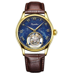 Tourbillon GUANQIN Men watches top brand luxury real Tourbillon clock men Sapphire Hand Wind mechanical watch Relogio Masculino
