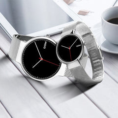 DOM simple series men and women couple watches men's waterproof casual quartz wrist watch fashion lady watch paul valentine