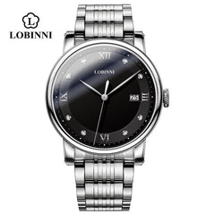 Switzerland Watch Luxury brand lovers Wristwatch Sapphire Vintage Quartz Watch Leather Montre Couple Watch xmas Gift Men women